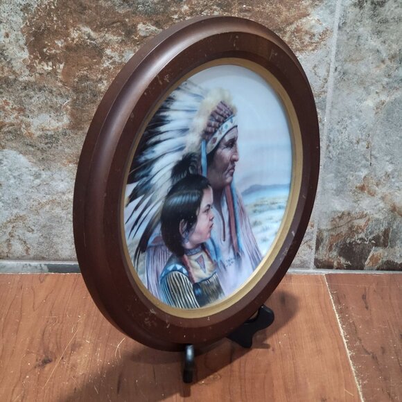 Vague Shadows The Crow Nation Decorative Collector Plate by Perillo Sixth Issue - Picture 5 of 15